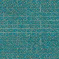 Обои AS Creation Origin Ethnic 37174-4 Винил на флизелине (0,53*10,05) Бирюзовый, Геометрия — фото 1, Обои для стен