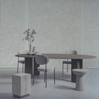 Обои Andrea Rossi Gavi 54374-4 Винил на флизелине (1,06*10) Бежевый, Штукатурка — фото 4, Обои для стен