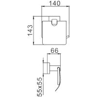 Товар: Держатель туалетной бумаги Frap F303 F30303 с крышкой Сатин - фото 2 Держатель туалетной бумаги Frap F303 F30303 с крышкой Сатин — фото 2, Держатели туалетной бумаги