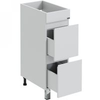 Тумба под раковину СанТа Марс 90 700321 Белая — фото 3, Тумбы под раковину