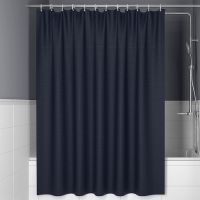 Штора для ванны Iddis Decor 180х200 D28P218i11 Синяя — фото 1, Аксессуары для туалета