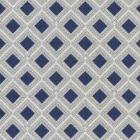 Обои Emiliana Parati Gianfranco Ferre Home 3 62062 Винил на флизелине (1,06*10,05) Синий/Серебряный, Геометрия/Ромб — фото 1, Обои для стен