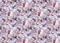 Обои Marburg Flora 47463 Винил на флизелине (0,53*10,05) Розовый/Белый/Голубой, Цветы — фото 2, Обои для стен