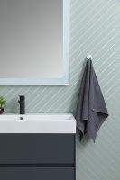 Тумба под раковину Aquanet Бруклин 70 310141 подвесная Антрацит матовый — фото 18, Тумбы под раковину