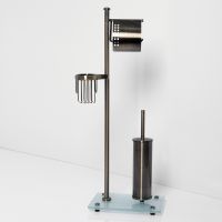 Товар: Напольная стойка WasserKRAFT Exter K-1234 Светлая бронза - фото 2 Напольная стойка WasserKRAFT Exter K-1234 Светлая бронза — фото 2, Стойки - набор держателей