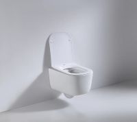 Товар: Унитаз beWash Schutz BKWHR002510 подвесной Белый с сиденьем Микролифт - фото 10 Унитаз beWash Schutz BKWHR002510 подвесной Белый с сиденьем Микролифт — фото 10, Унитазы