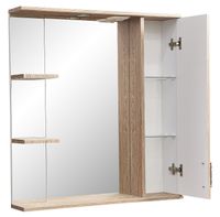 Товар: Зеркало со шкафом Stella Polar Кармела 75/С SP-00000182 с подсветкой Карпатская ель - фото 5 Зеркало со шкафом Stella Polar Кармела 75/С SP-00000182 с подсветкой Карпатская ель — фото 5, Мебель для ванной