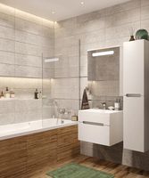 Товар: Шкаф пенал DIWO Коломна 30 KOL.P.30/P/W подвесной Белый - фото 5 Шкаф пенал DIWO Коломна 30 KOL.P.30/P/W подвесной Белый — фото 5, Мебель для ванной