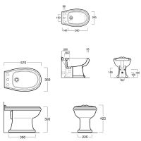 Товар: Биде Simas Arcade AR823bi*1 Белое - фото 6 Биде Simas Arcade AR823bi*1 Белое — фото 6, Биде напольные