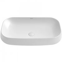 Раковина-чаша Abber Rechteck 71 AC2210 Белая — фото 2, Раковины накладные