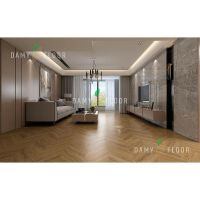 Виниловый ламинат Damy Floor Chevron DF04-Ch Лувр 600х127х5 мм — фото 2, Виниловый ламинат