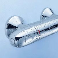 Товар: Смеситель для душа Grohe Grohtherm 1000 New 34151004 с термостатом Хром - фото 6 Смеситель для душа Grohe Grohtherm 1000 New 34151004 с термостатом Хром — фото 6, Душевые гарнитуры на штанге