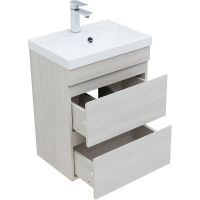 Товар: Тумба под раковину Aquanet Нота New 50 334202 подвесная Дуб холден - фото 3 Тумба под раковину Aquanet Нота New 50 334202 подвесная Дуб холден — фото 3, Тумбы под раковину