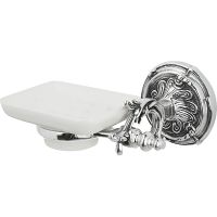 Мыльница Art&Max Barocco AM-1786-Cr Хром — фото 1, Мыльницы