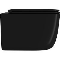 Товар: Унитаз Point Меркурий подвесной Черный матовый с сиденьем Микролифт арт-PN41831BM - фото 3 Унитаз Point Меркурий подвесной Черный матовый с сиденьем Микролифт арт-PN41831BM — фото 3, Подвесные унитазы