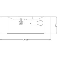Товар: Потолочный светильник Maytoni Modern Bergamo MOD613CL-04GR Серый Хром - фото 7 Потолочный светильник Maytoni Modern Bergamo MOD613CL-04GR Серый Хром — фото 7, Светильники