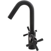 Товар: Смеситель для раковины Orange Mia M34-011B Черный матовый - фото 4 Смеситель для раковины Orange Mia M34-011B Черный матовый — фото 4, Смесители