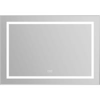 Зеркало BelBagno Kraft 98.5 SPC-KRAFT-985-685-TCH-WARM с подсветкой с подогревом Сатин с сенсорным выключателем — фото 1, Мебель для ванной