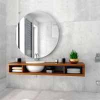 Зеркало Creto Elegante 100 21-D1000E с подсветкой с сенсорным выключателем — фото 2, Зеркала в ванную комнату