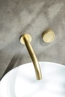 Товар: Смеситель для раковины Boheme Tech 158/2-MG Золото матовое - фото 3 Смеситель для раковины Boheme Tech 158/2-MG Золото матовое — фото 3, Смесители