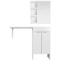 Тумба с раковиной Orange Sistema 110 R STD-110TUW+RAR Белая — фото 12, Тумбы с раковиной