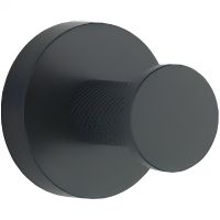 Крючок Boheme Uno 10976-B Черный матовый — фото 1, Крючки для полотенец