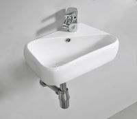 Товар: Раковина CeramaLux 45 9275L Белая - фото 3 Раковина CeramaLux 45 9275L Белая — фото 3, Раковины