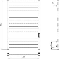 Товар: Электрический полотенцесушитель Laris Гефест ЧК П7 500х800 R 73207615 Белый муар - фото 10 Электрический полотенцесушитель Laris Гефест ЧК П7 500х800 R 73207615 Белый муар — фото 10, Электрические полотенцесушители