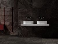 Раковина-чаша Abber Stein 56 AS2650 Белая матовая — фото 4, Раковины накладные