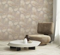 Обои Артекс Dieter Lange Avenue 10668-03 Винил на флизелине (1,06*10,05) Бежевый, Перья — фото 5, Обои для стен