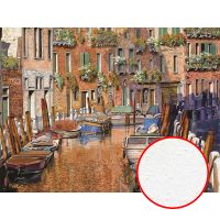 Фреска Ortograf Венеция 11591 Фактура бархат FX Флизелин (3,6*2,7) Оранжевый/Бежевый, Город — фото 1, Фрески