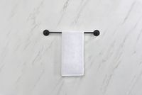 Полотенцедержатель Schein Kahlo 9152MB Черный матовый — фото 4, Полотенцедержатели