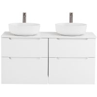 Тумба под раковину BelBagno Etna-H60 60 ETNA-H60-600-2C-SO-BL-P подвесная Bianco Lucido — фото 11, Тумбы под раковину