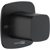 Переключатель потоков WasserKRAFT Nuthe A264 Черный матовый — фото 1, Переключатели потоков