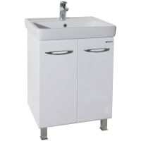 Тумба под раковину Bellezza Джела 60 4639809240018 Белая — фото 1, Тумбы под раковину