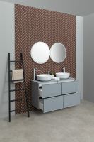 Тумба под раковину Aquanet Арт 60 313274 подвесная Мисти грин — фото 26, Тумбы под раковину