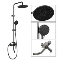 Товар: Душевая система Frap F24011-9 Оружейная сталь - фото 16 Душевая система Frap F24011-9 Оружейная сталь — фото 16, Душевое оборудование. Душевая программа