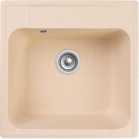 Кухонная мойка Reflection Etude 48 RF0353BE Бежевая — фото 1, Кухонные мойки