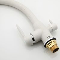 Смеситель для кухни Frap H99 F4399-8 Белый — фото 6, Смесители для кухни