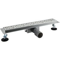 Душевой лоток Gappo G85007-2 с решеткой Нержавеющая сталь — фото 1, Душевые лотки