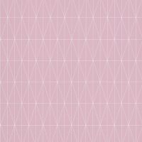 Обои Lutece Les Essentiels 11200103 Винил на флизелине (0,53*10,05) Розовый, Геометрия — фото 1, Обои для стен