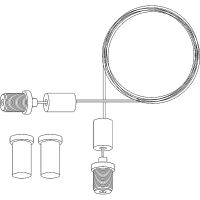 Кронштейн-подвес Artelamp Expert-accessories A571006 Черный — фото 2, Комплектующие для освещения