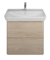 Тумба с раковиной Burgbad Iveo 80 SFEN080F2747G0161C0001*1 подвесная Кашемировый дуб — фото 2, Мебель для ванной