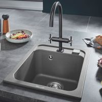 Кухонная мойка Grohe K700 40 31650AT0 Серый гранит — фото 3, Кухонные мойки