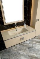 Тумба под раковину Boheme Armadi Art Lucido 100 770-100-CP подвесная Капучино — фото 4, Мебель для ванной