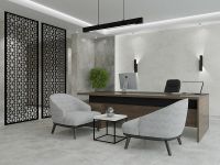 Керамогранит Primavera Marla Grey Carving CR220 60х120 см — фото 6, Керамогранит