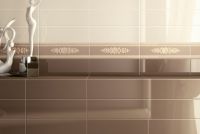 Товар: Керамическая плитка Vallelunga Lirica Tortora настенная 10х30 см - фото 2 Керамическая плитка Vallelunga Lirica Tortora настенная 10х30 см — фото 2, Керамическая плитка