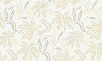 Обои Grandeco Universe 4 UR 3419 Винил на флизелине (1,06*10,05) Бежевый/Серый, Листья/Рогожка — фото 2, Обои для стен