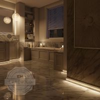 Плинтус Evrowood PN 030 led 2000x80x16 мм — фото 5, Плинтуса напольные