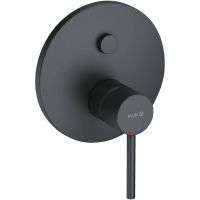 Смеситель для душа Kludi Bozz 386593976 Черный матовый — фото 1, Смеситель для душа